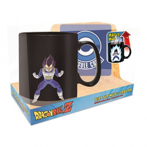 Shop Dragon Ball Z Vegeta Magic Mug and Coaster Gift Set anime