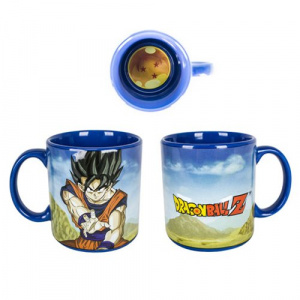 Shop Dragon Ball Z Goku and Logo Molded Mug anime