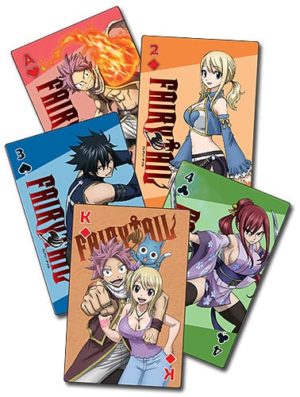 Shop Fairy Tail – S7 Big Group Playing Cards anime