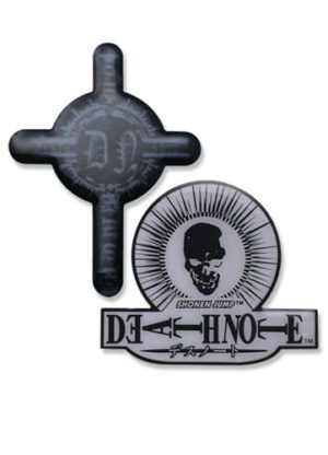 Shop Death Note Skull And Cross Pin Set anime