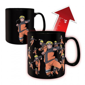 Shop Naruto Shippuden Clone Jutsu Mug and Coaster Gift Set anime