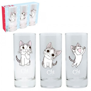 Shop Chi’s Sweet Home Chi 3-Pack Glass Set anime
