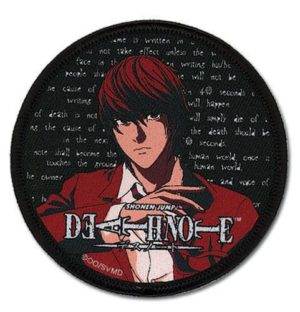 Shop Death Note Light Embroidered Patch anime