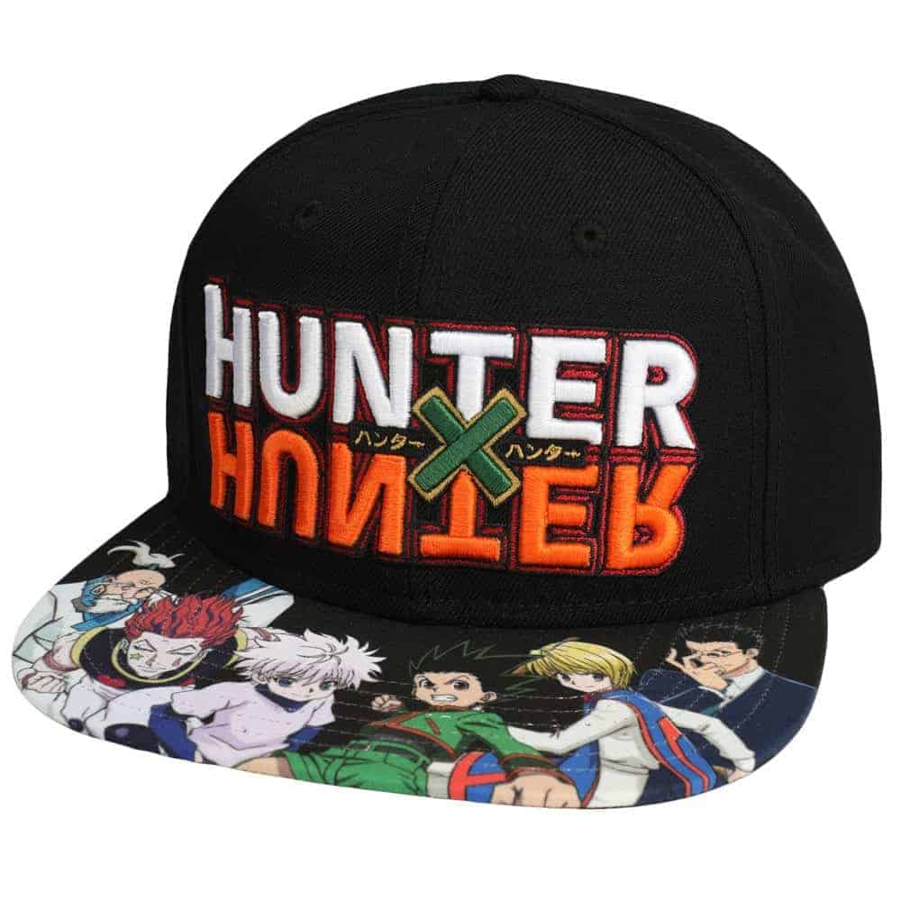 Shop Hunter X Hunter Logo Flat Bill Snapback Hat anime 5