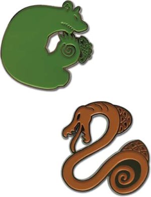 Shop The Seven Deadly Sins: Sin of Envy & Sin of Sloth Pin Set anime
