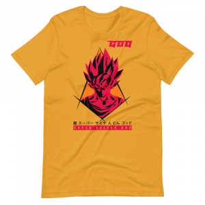 Shop Dragon Ball Super Goku God T-Shirt anime
