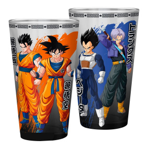 Shop Dragon Ball Z Kakarot Saiyans 14 oz. Pint Glass anime