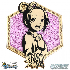 Shop Ace Attorney Golden Pearl Fey Enamel Pin (1st Edition) anime